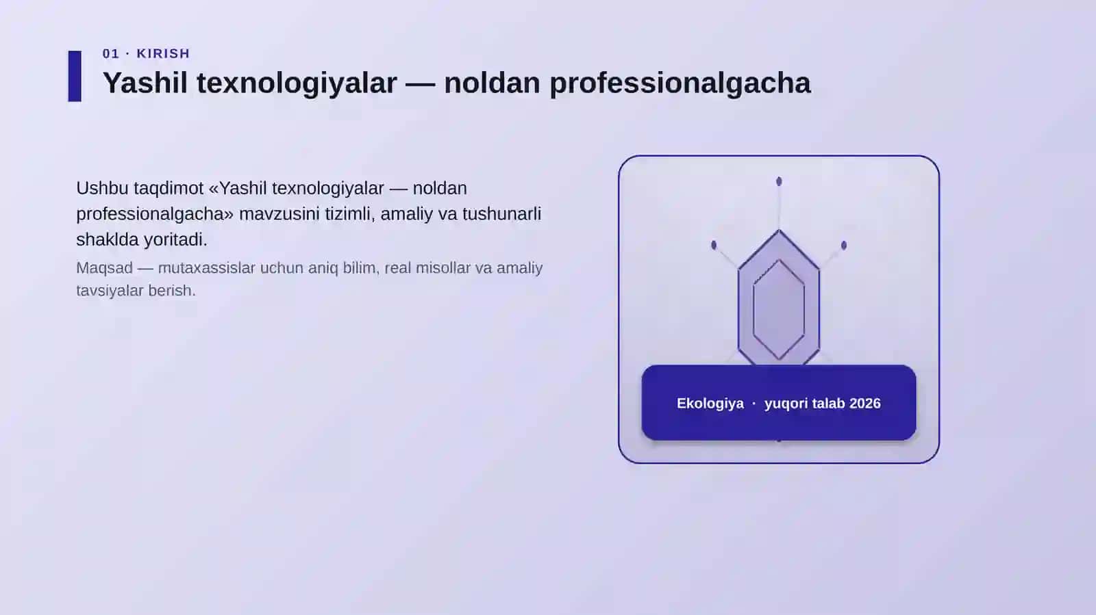 Yashil texnologiyalar — noldan professionalgacha 3