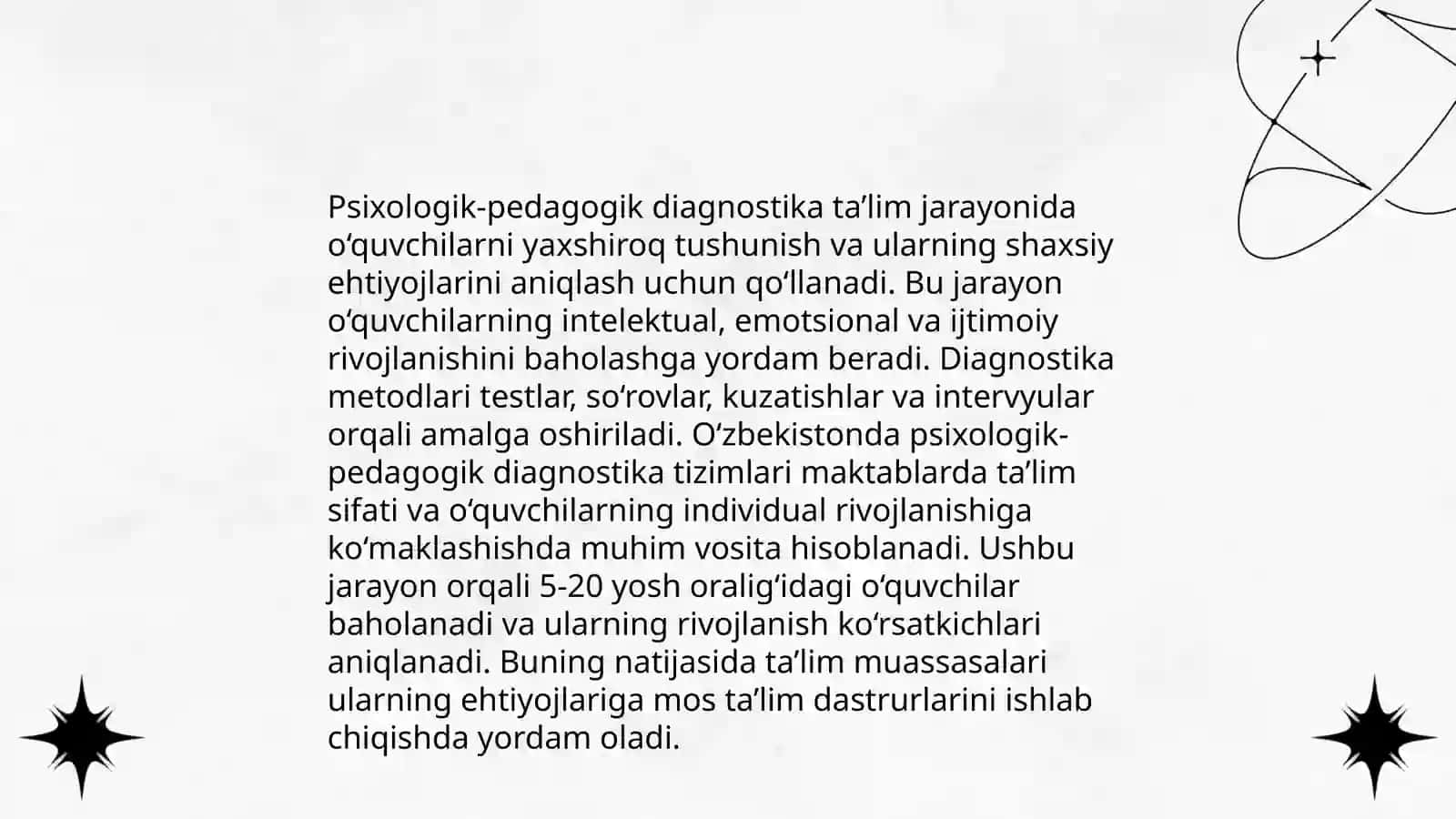 Psixologik-pedagogik vazifani amalga oshirish bosqichi 3