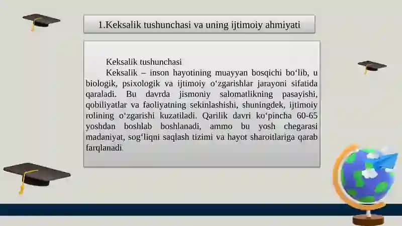 Keksalar ijtimoiy muommo sifatida 3