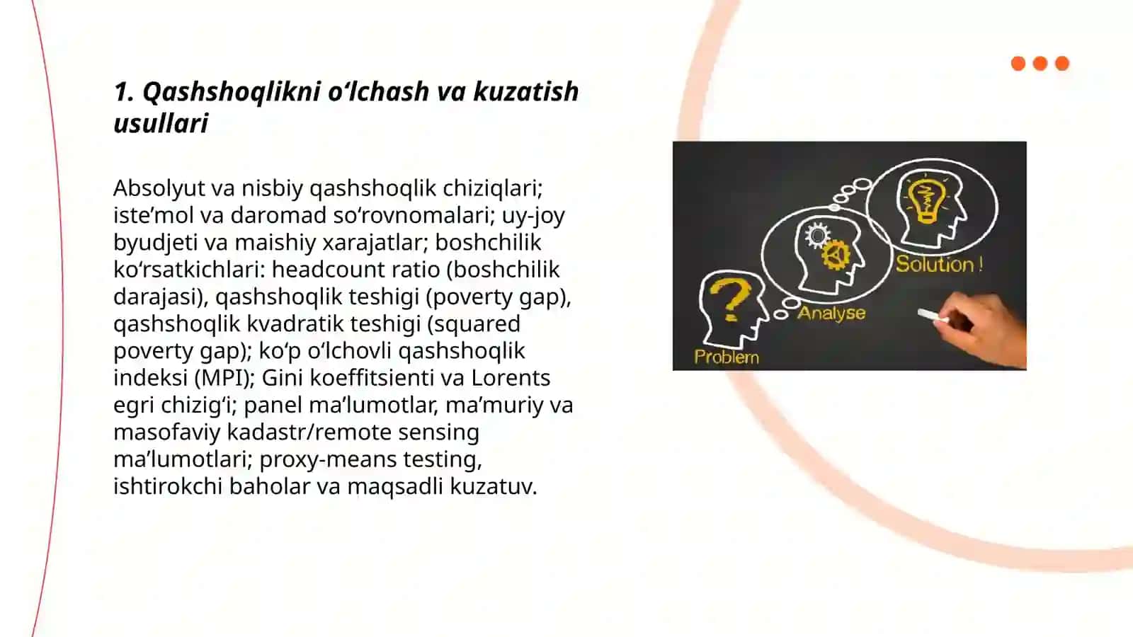 RIVOJLANISH IQTISODIYOTI: QASHSHOQLIK, TENGSIZLIK VA IQTISODIY O'SISH MUAMMOLARI 3