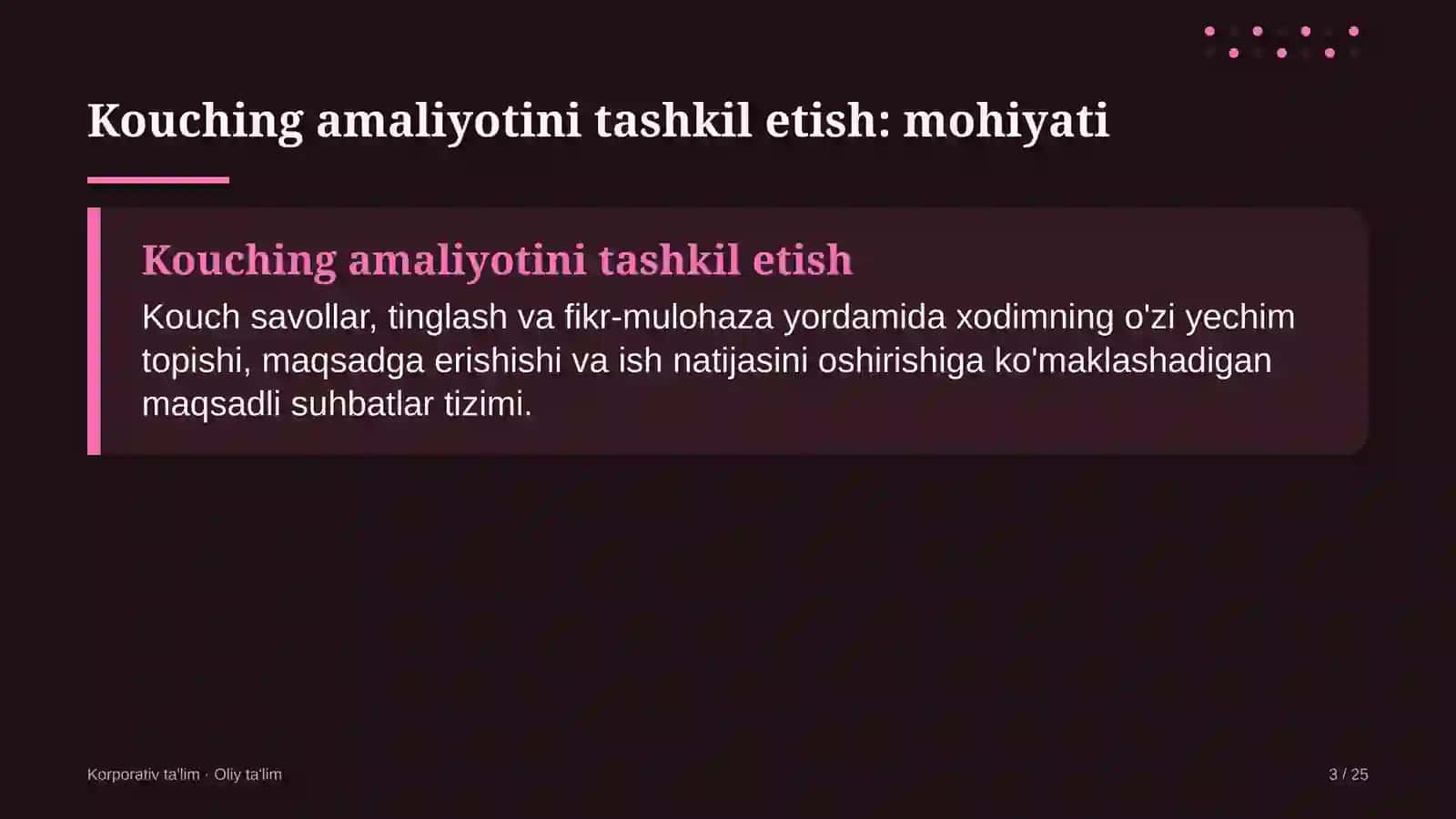 neftni qayta ishlash zavodlarida kouching amaliyotini tashkil etish 4579 3