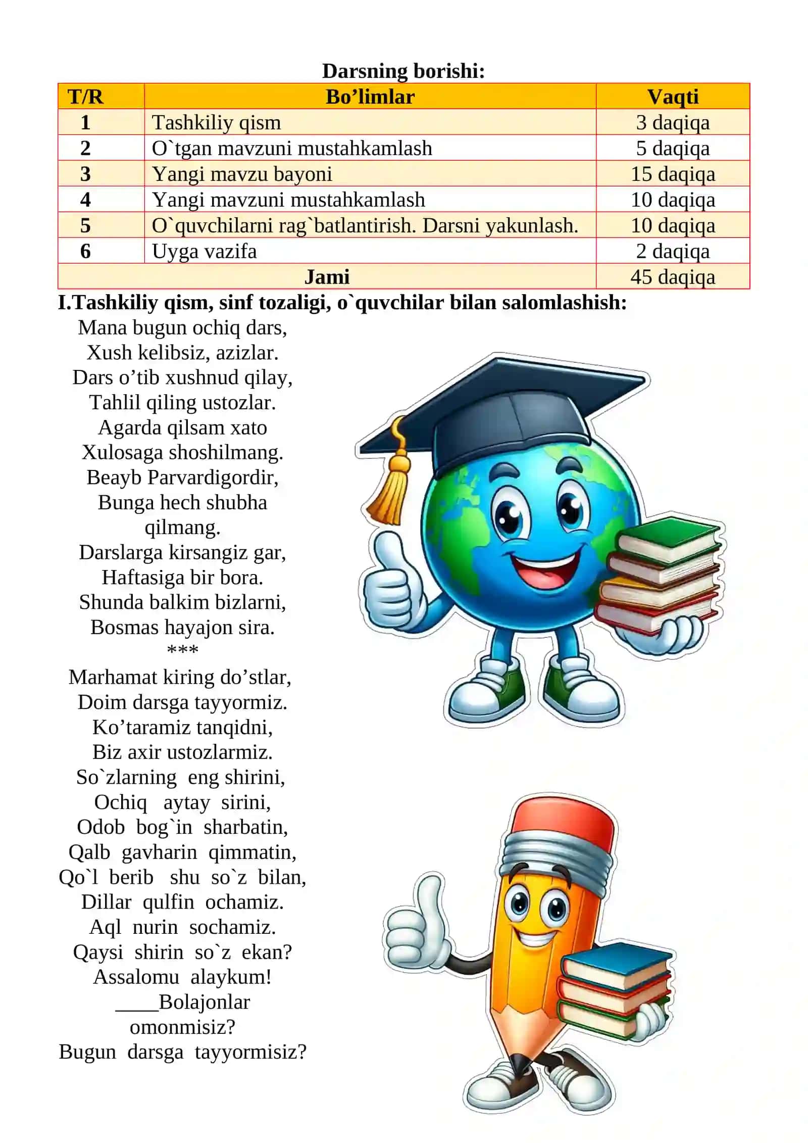 So‘z ichida yonma-yon kelgan bir xil undoshlar talaffuzi va imlosini o‘rganamiz 3