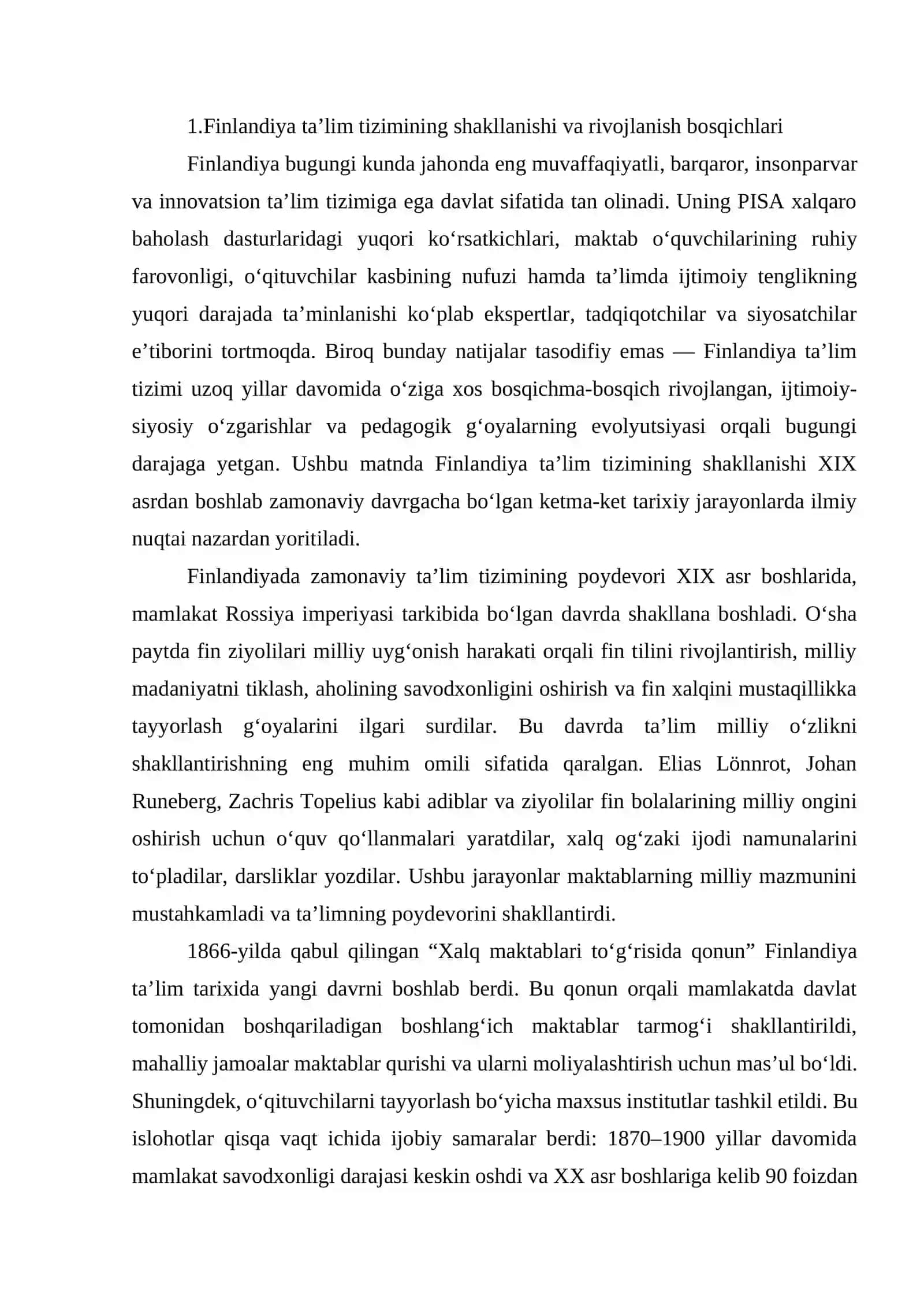 Finlandiya ta’lim tizimi 3