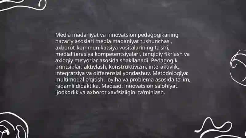 Media madaniyat va innovatsion pedagogika 3