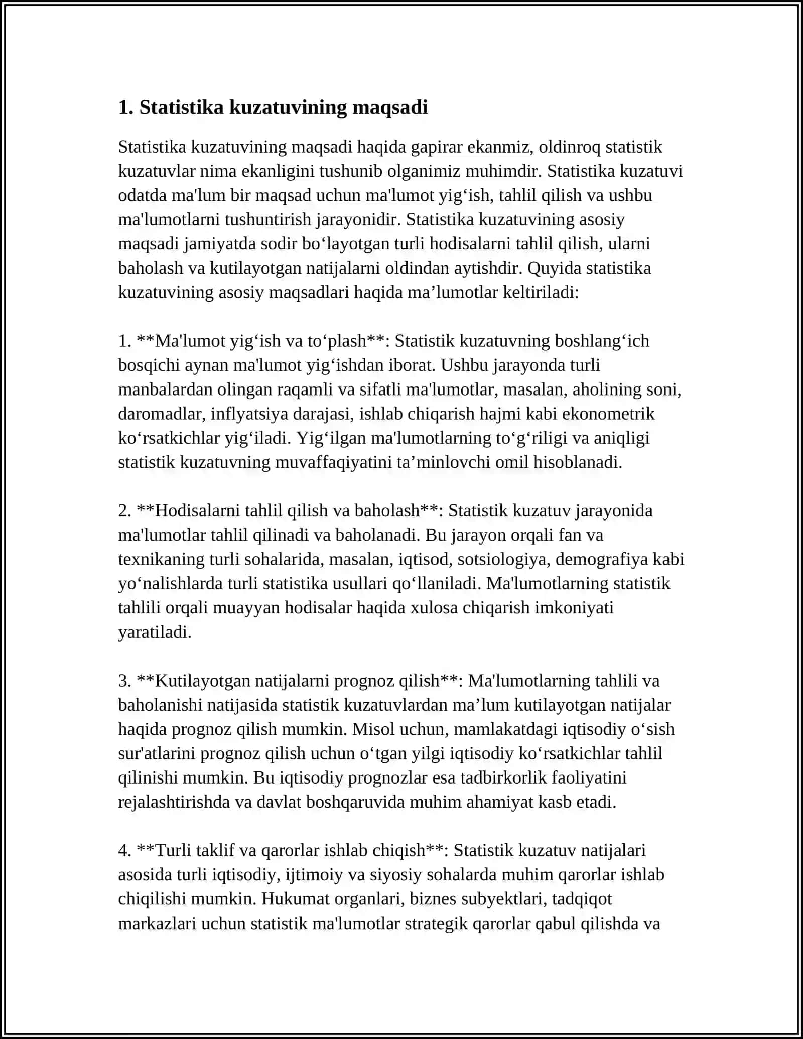 STATISTIK KUZATISH VA UNING BOSQICHLARI 3