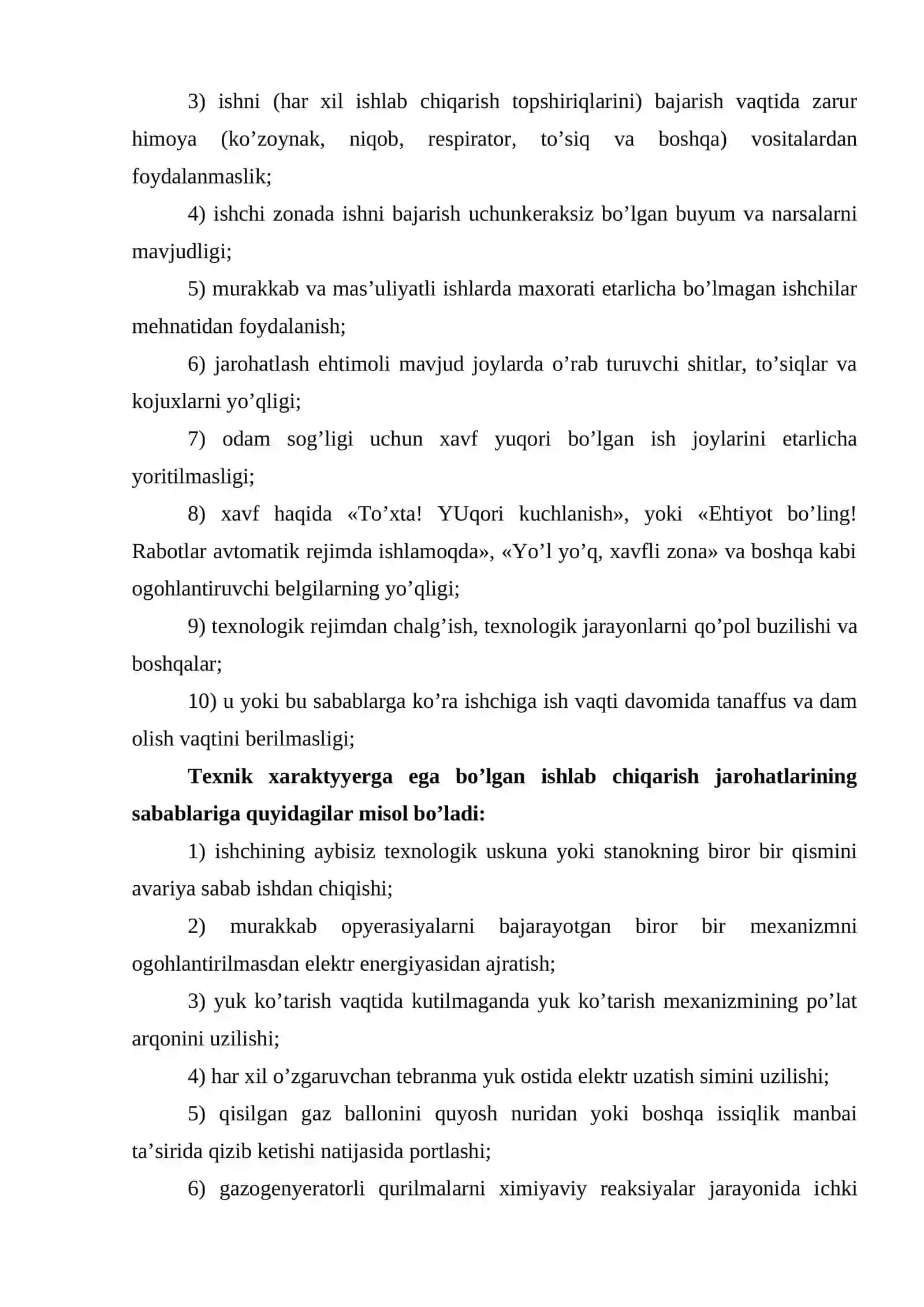Baxtsiz hodisalarda shikastlanganlarga birinchi yordam ko’rsatish 3