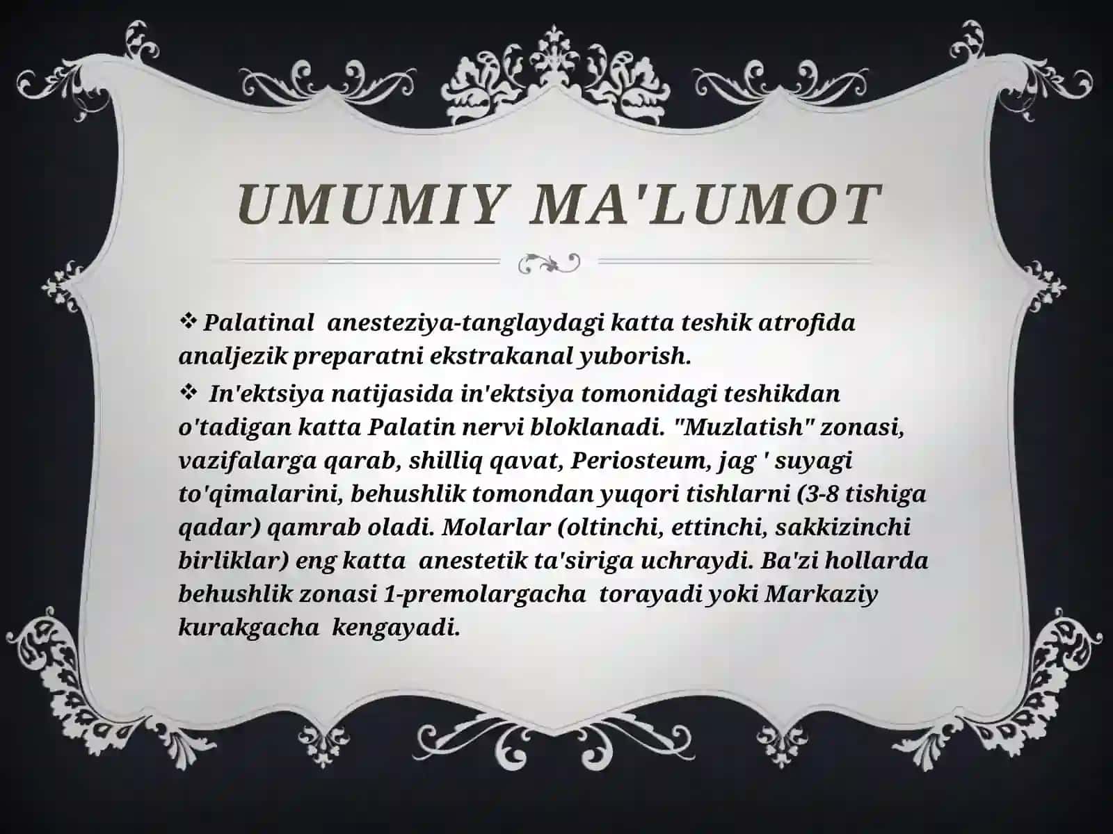 PALATINAL OG’RIQSIZLANTIRISH 3