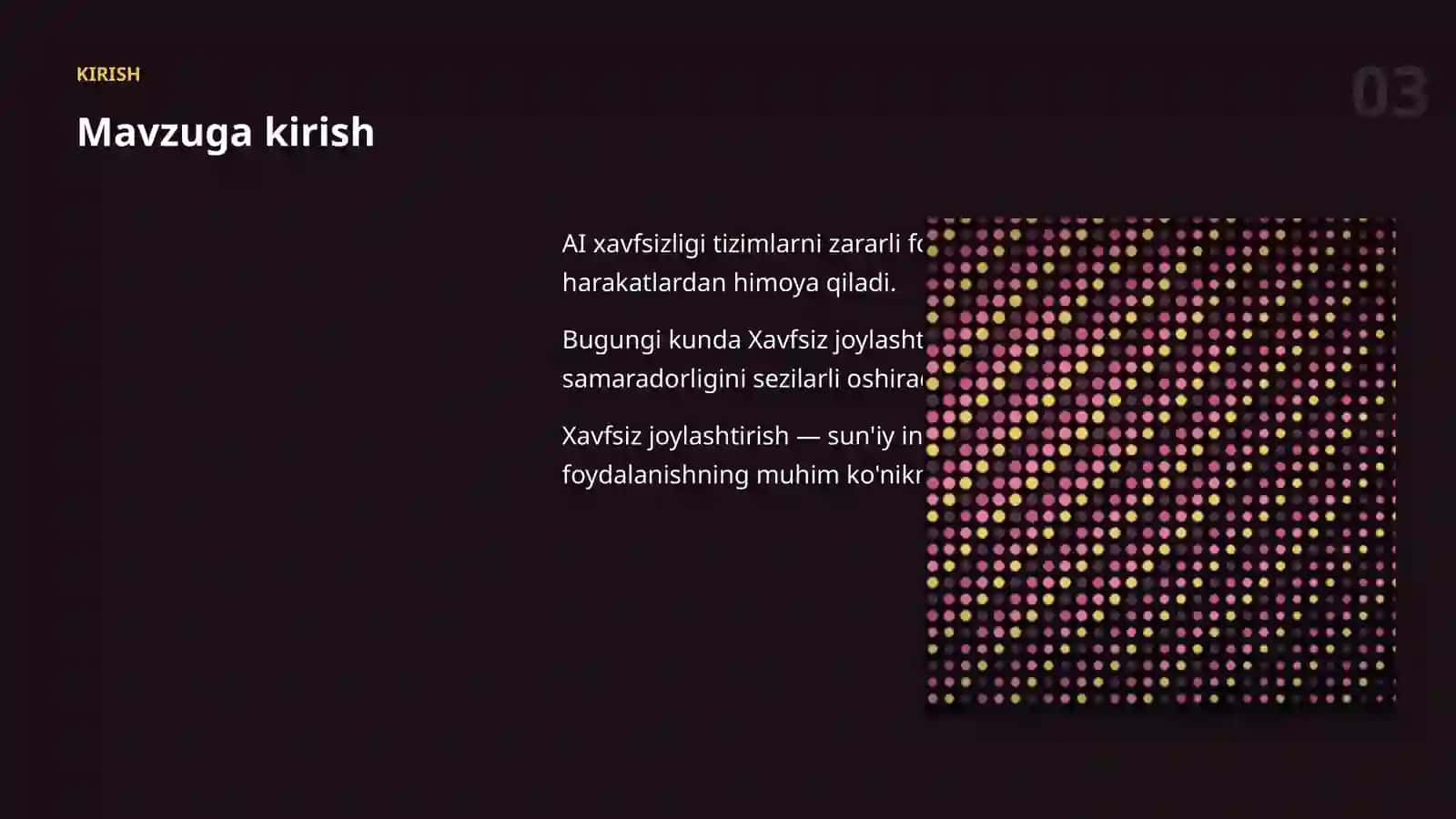 AI XAVFSIZLIGI 3