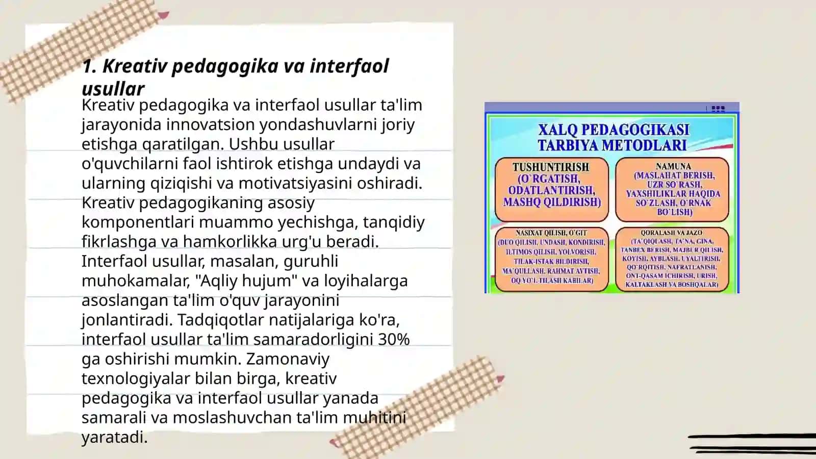 Kreativ pedagogika fanining ilmiy tadqiqot metodlari 3