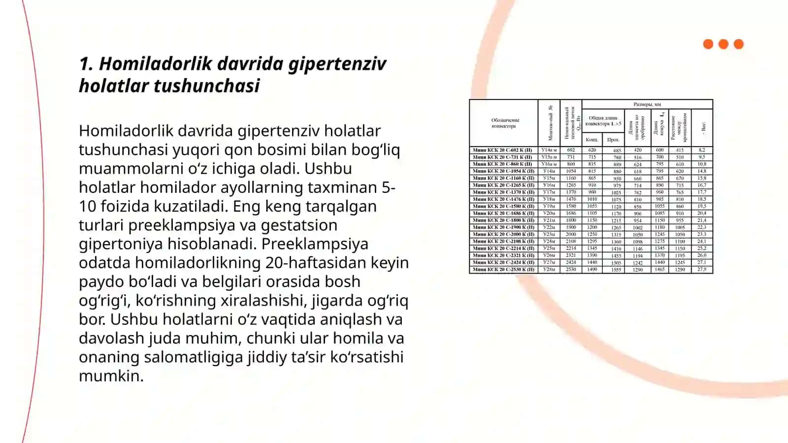 Homiladorlik davrida gipertenziv holatlar,Preeklampsiya,eklampsiya etiopatogenezi tasnifi klonikasi 3