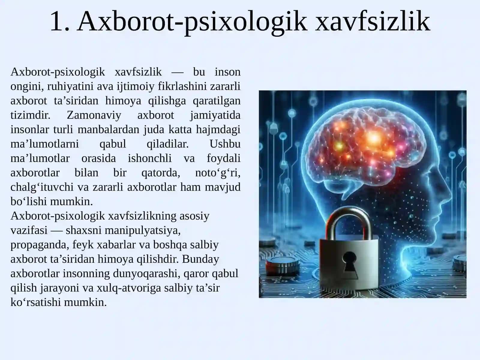 Axborot-psixologik xavfsizlikning xalqaro aspektlari 3
