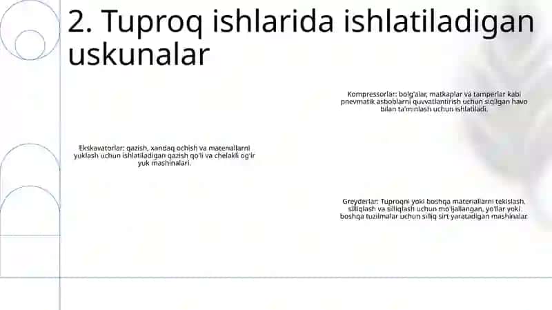Yo'L Qurilish Mashinalari Va Jihozlarini Yo'L Qurilishda Qo'Llanilishi 3