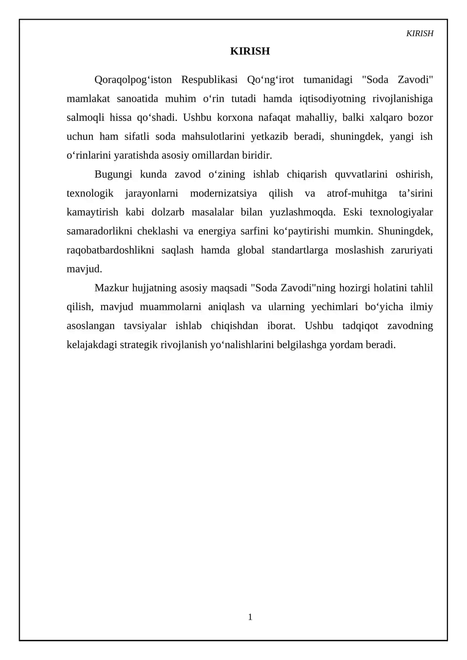 Qoraqolpogʻiston Respublikasi Qoʻngʻirot tumanidagi Soda Zavodi 3