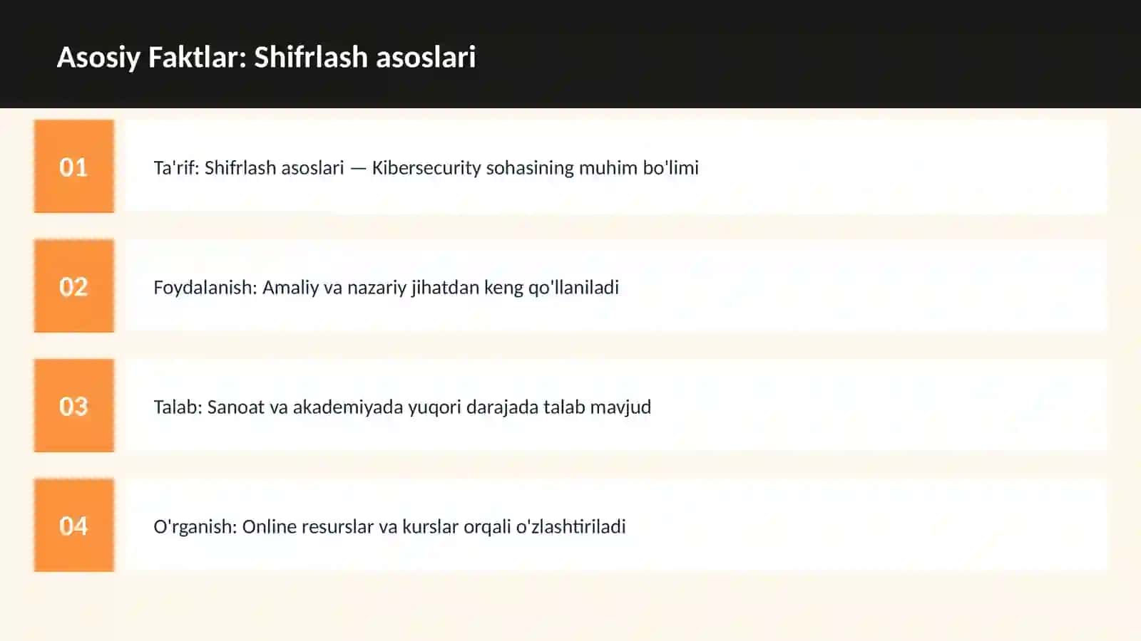Shifrlash asoslari 3