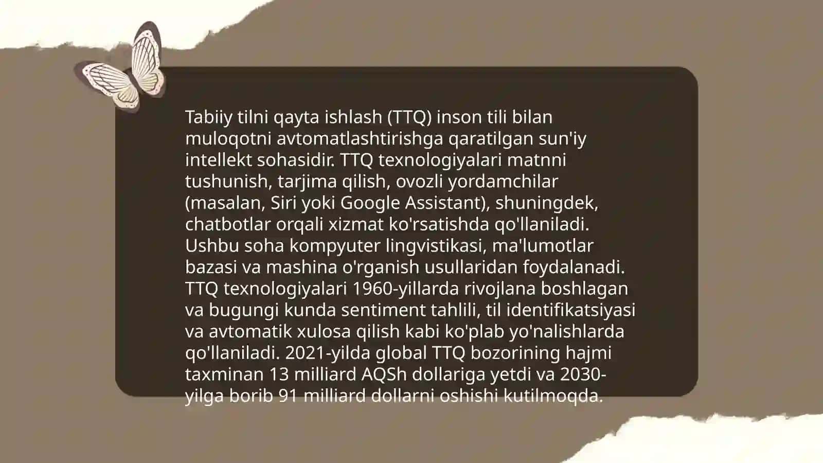 Kompyuter lingvistikasida modellasgtirish 3