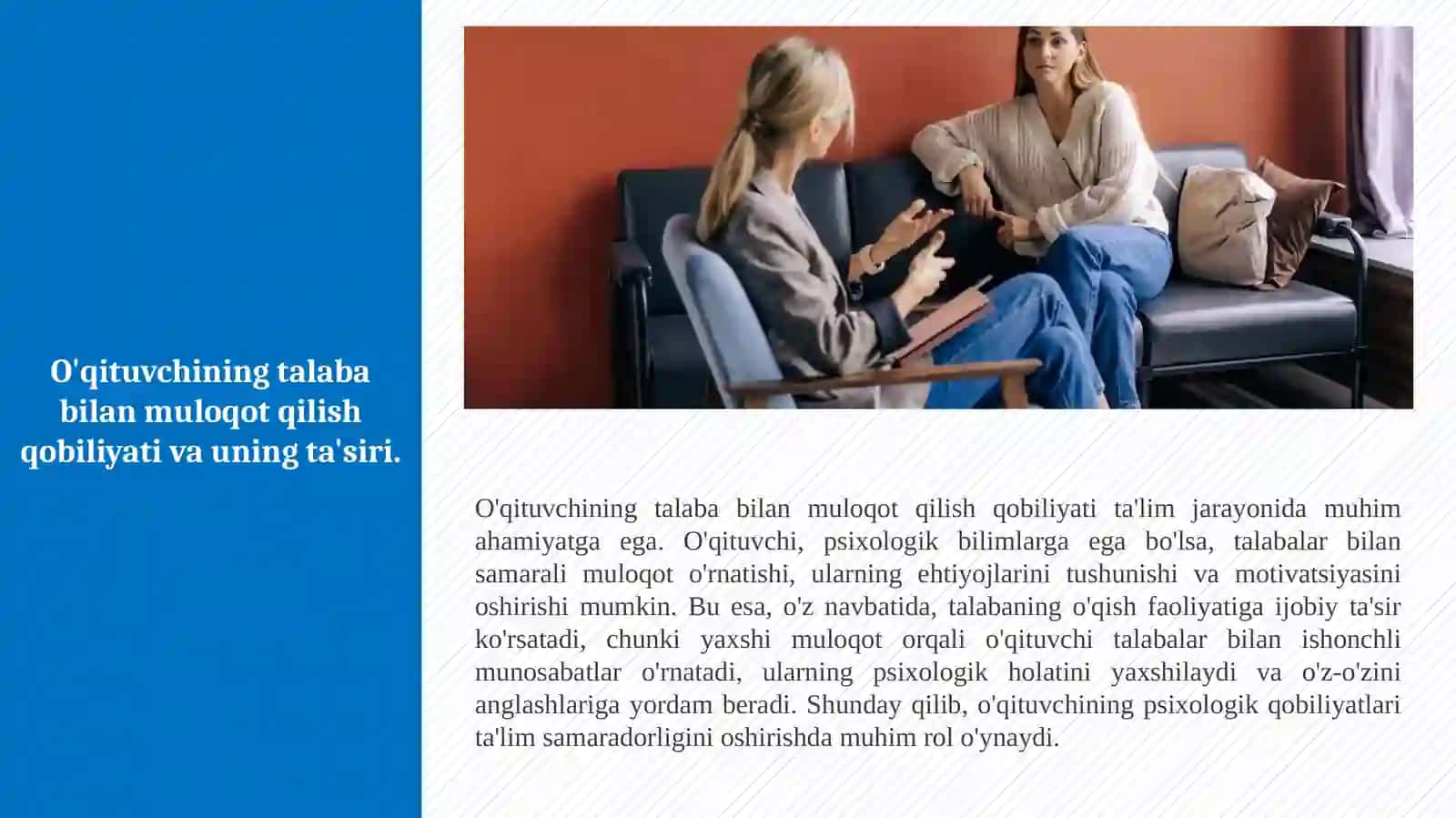 O‘qituvchi psixolog bo‘lishi kerakmi yoki yo'q 3