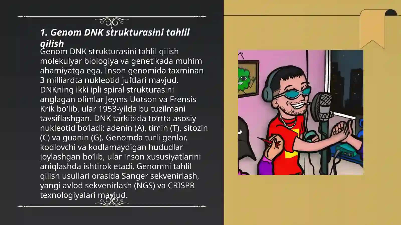 Genom DNKsini ajratish. PZR va restrikta o'tkazish 3