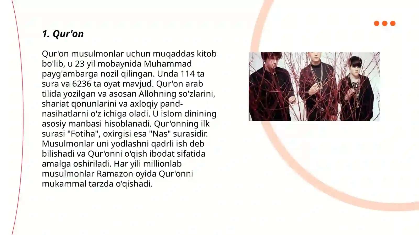 Islom dinining muqaddas manbalari 3