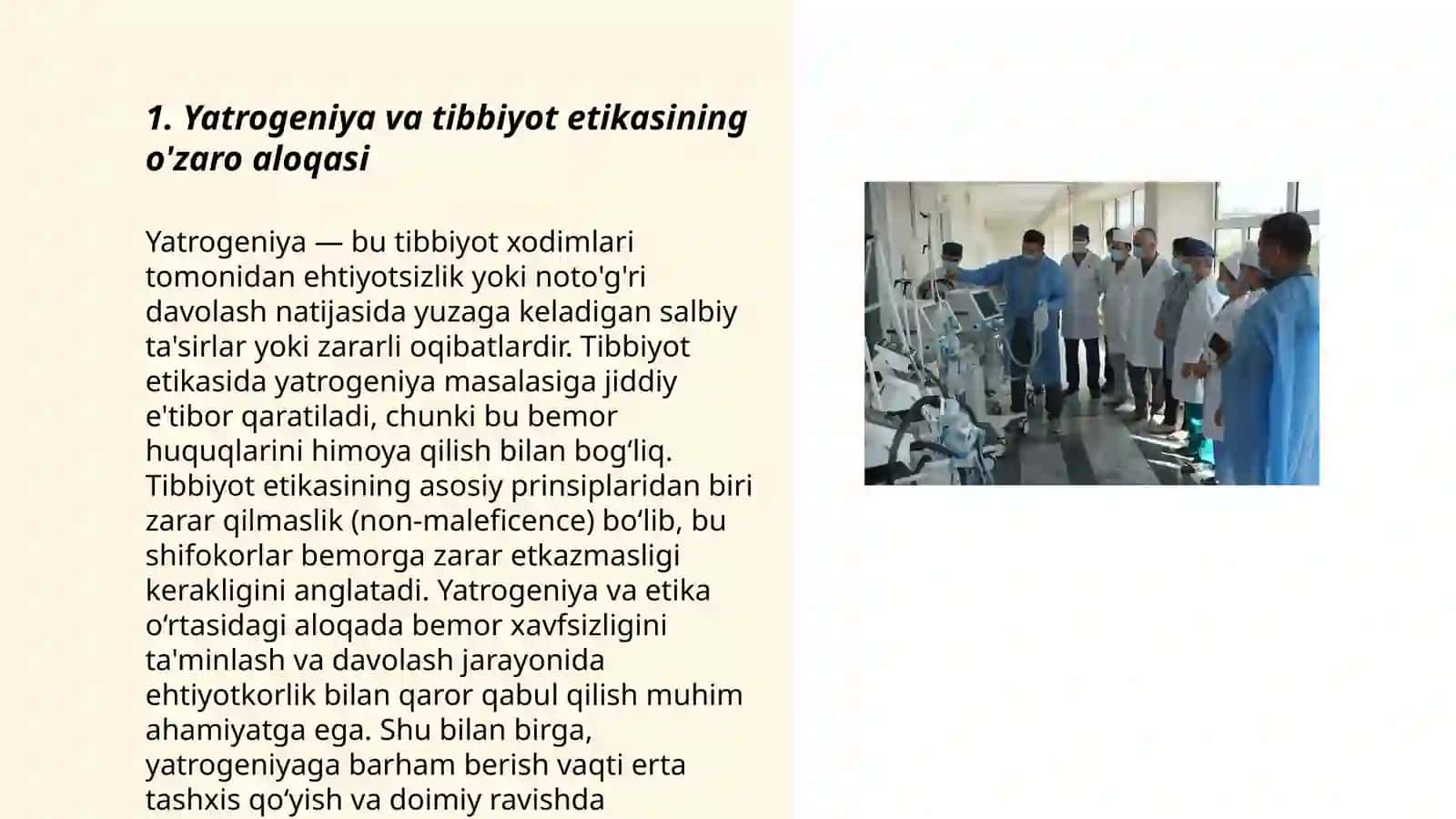 Hozirgi zamon tibbiyotida yatrogeniya muammolari 3