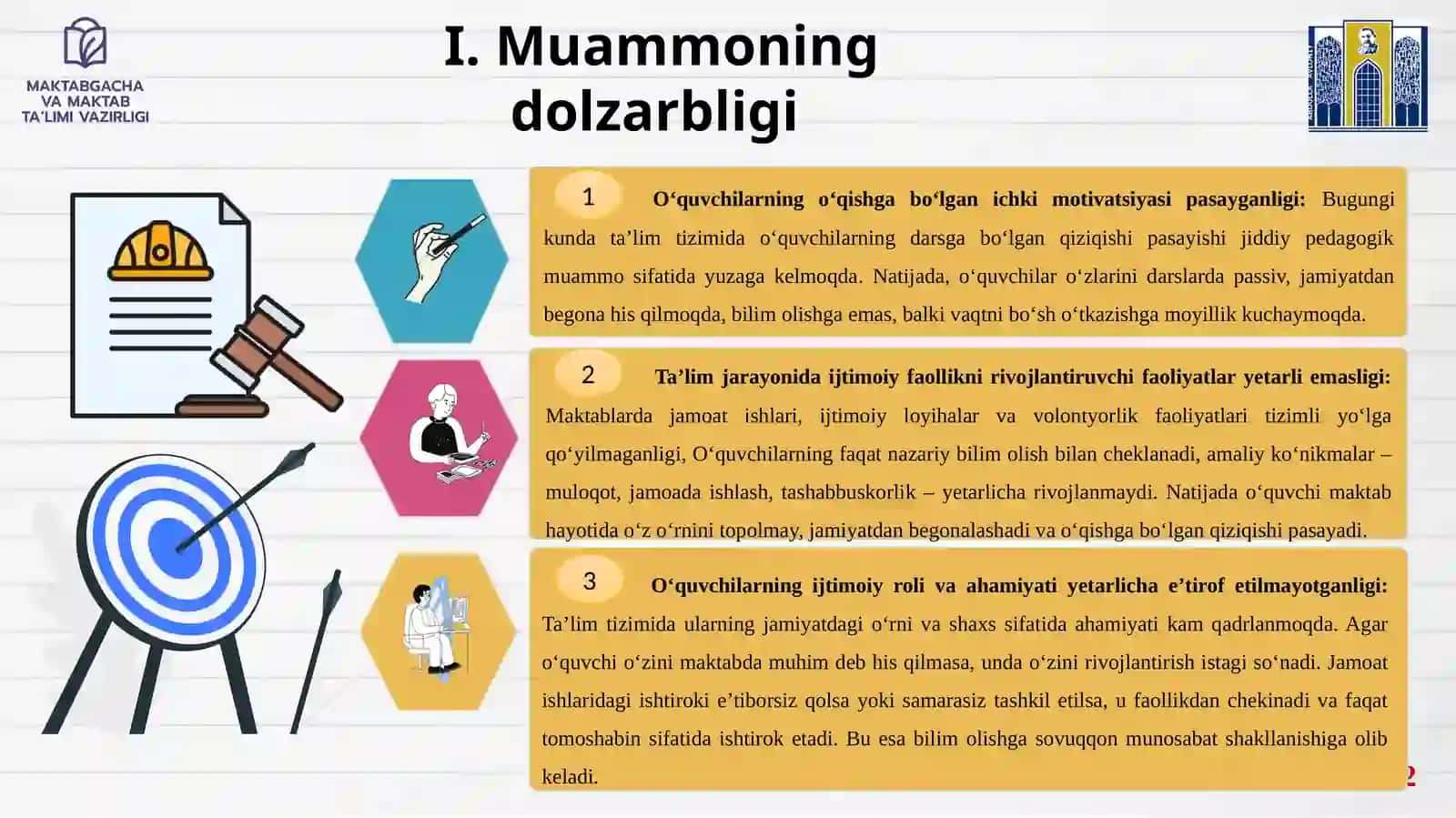 O‘QUVCHILARNI JAMOAT ISHLARIGA JALB QILISH ORQALI O‘QISHGA QIZIQISHLARINI OSHIRISH 3
