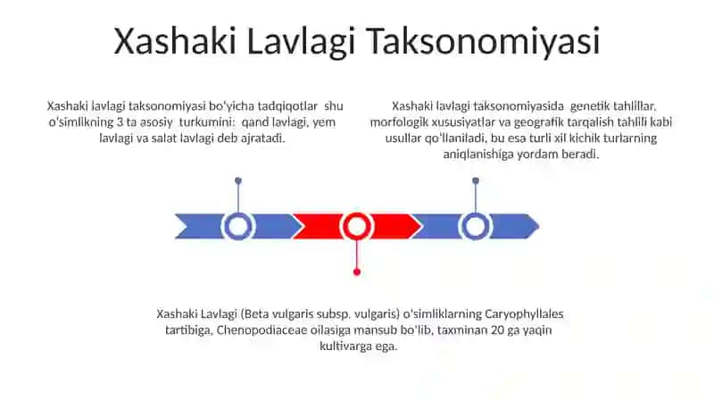 Xashaki lavlagi taksonomiyasi 3