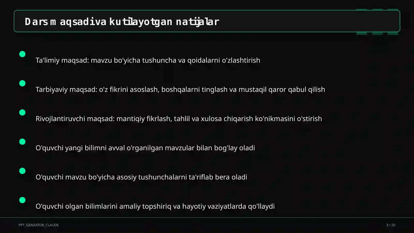 Investitsiya va qimmatli qog'ozlar (11-sinf) 3