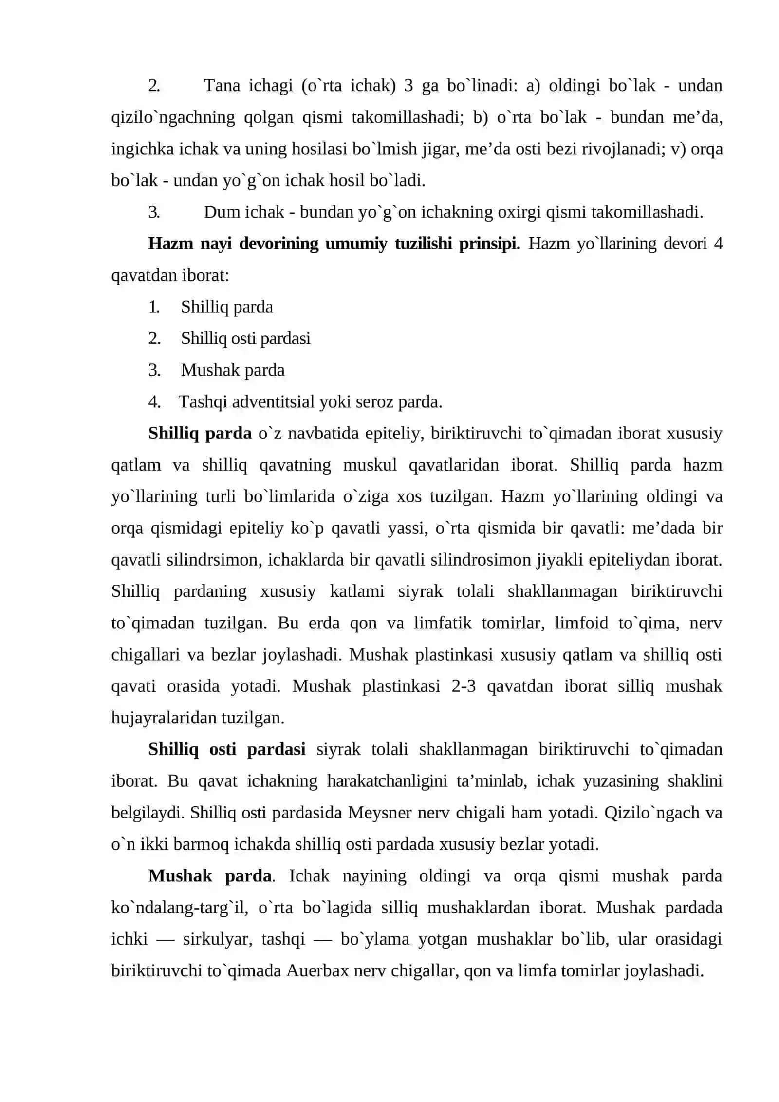 Ovqat hazm qilish tizimi 3