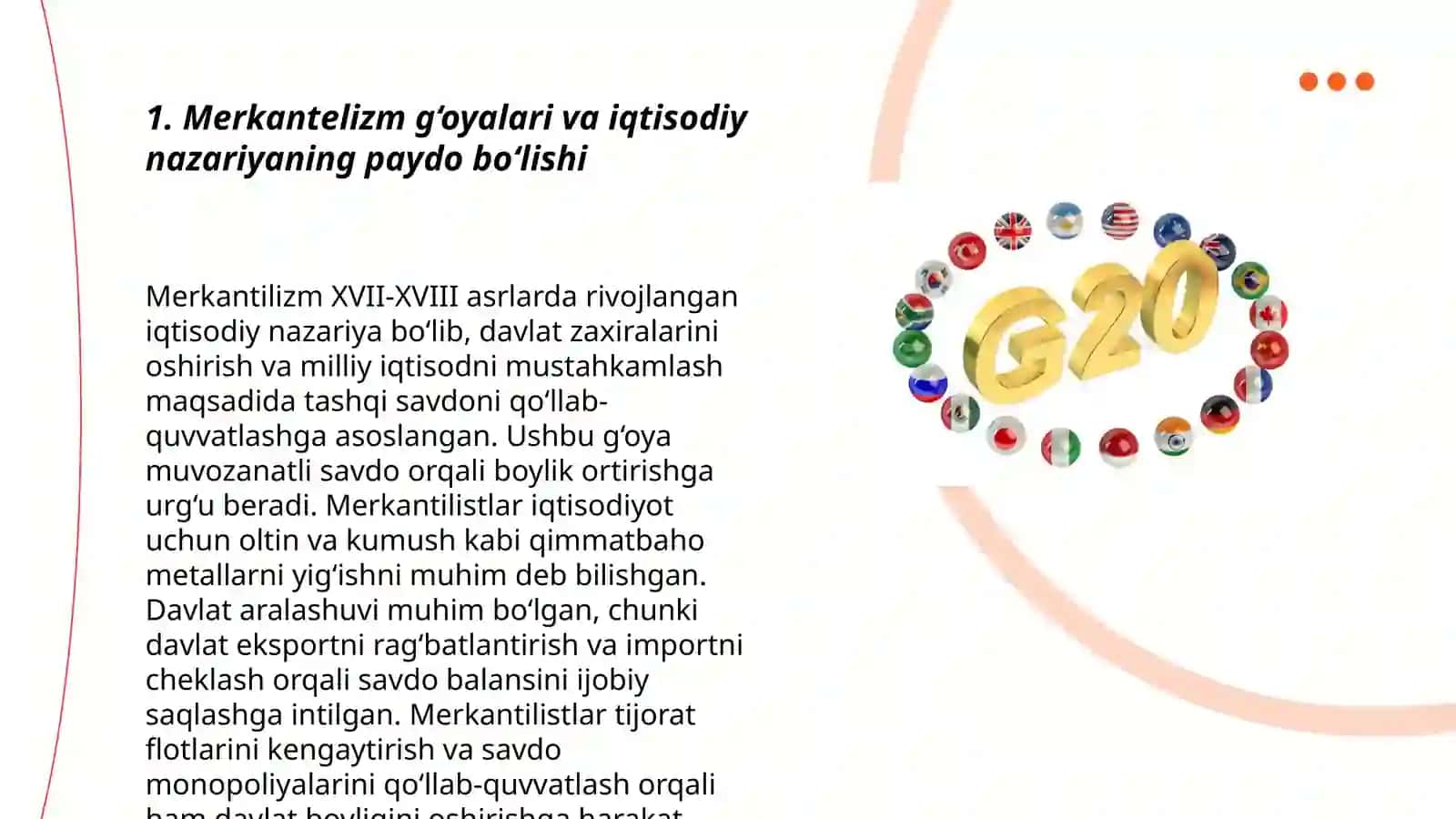 Merkantelizm vujudga kelishi va rivojlanish bosqichlari 3
