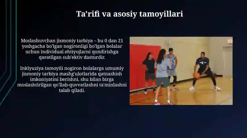 Adaptiv jismoniy tarbiyaning umumiy xususiyatlati 3
