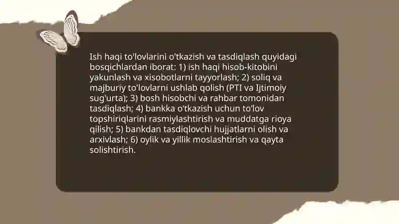 Mehnat va ish haqi hisobining vazifalari 3