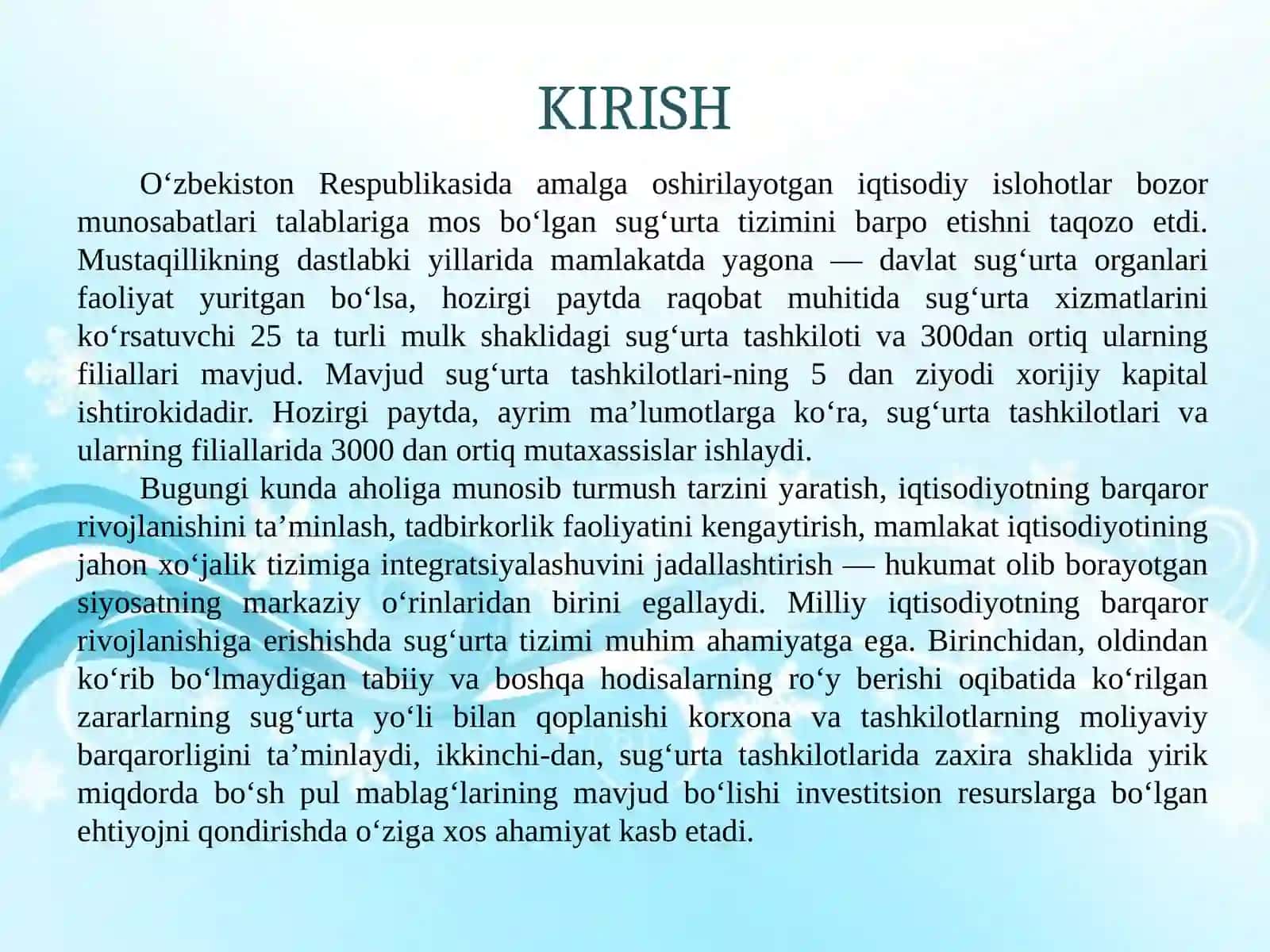 Xorij mamlakatlarida sug'urta maxsulotlarini sotishda sug'urta marketingini tutgan o'rni va ahamiyati 3