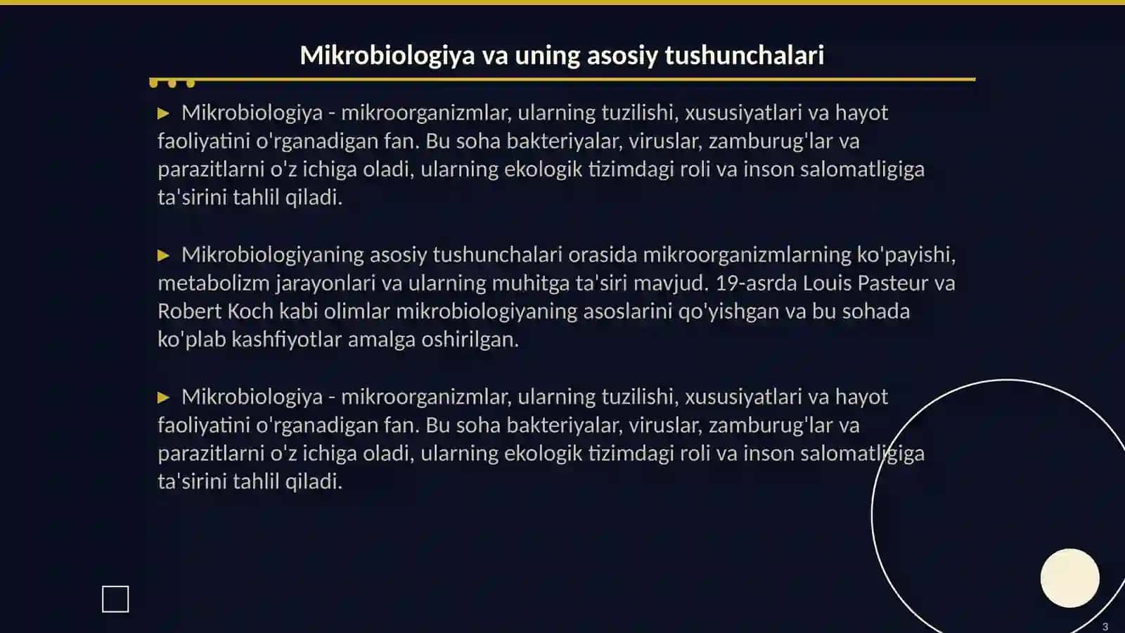 Mikrobiologik texnologiya 3