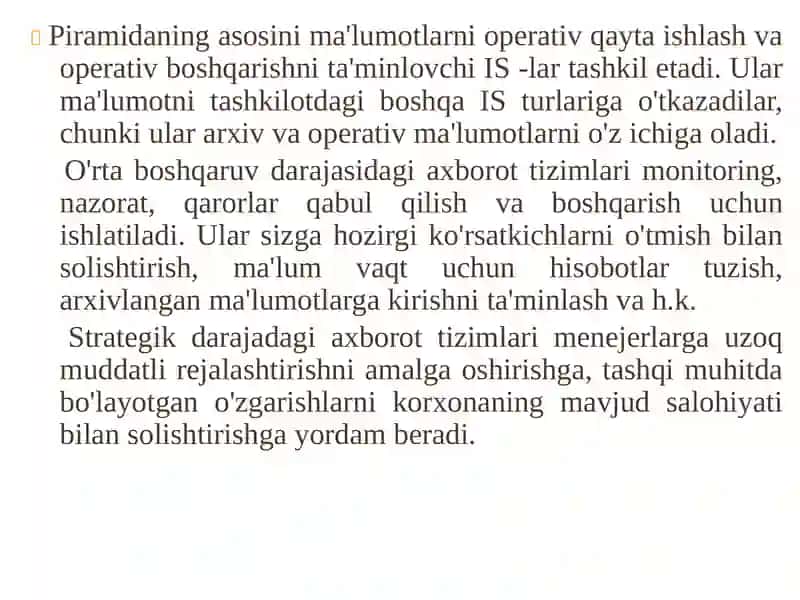 Axborottizimlari 3