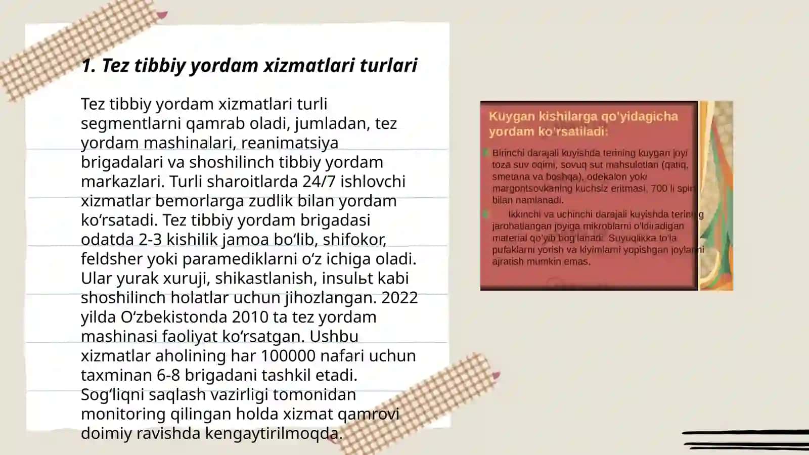 Tez Tibbiy Yordam Xizmatlari 3