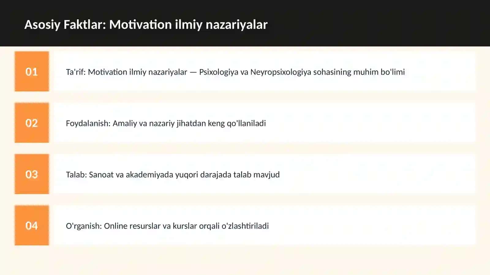 Motivation ilmiy nazariyalar 3