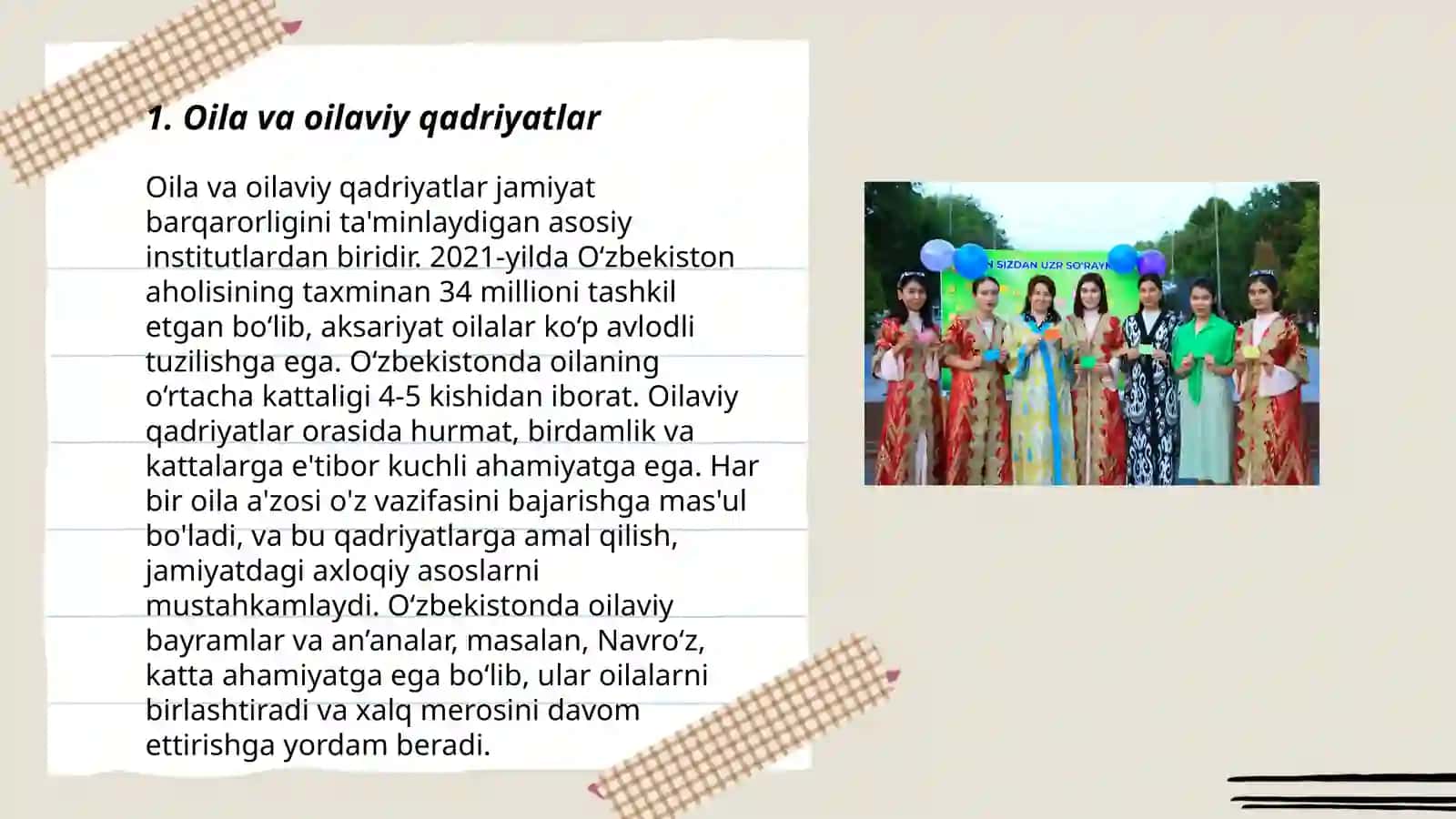 Oila va oilaviy qadriyatlar 3