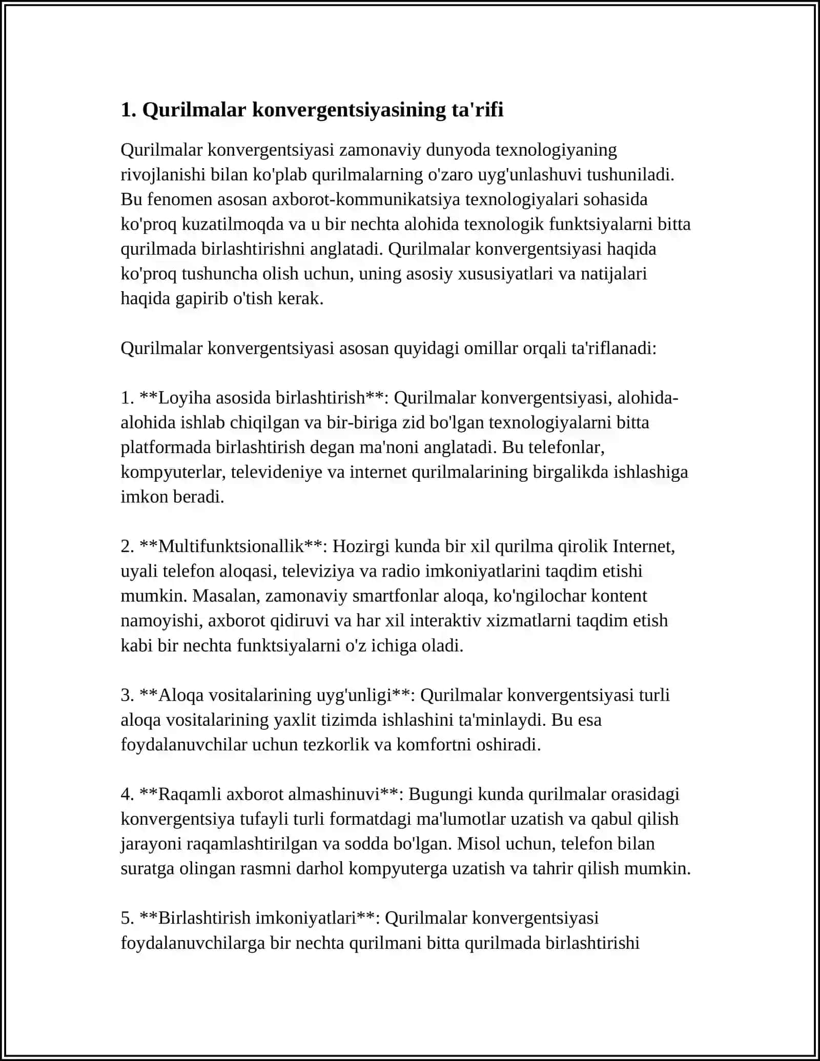 QURILMALAR KONVERGENSIYASI DEGANDA NIMANI TUSHUNASIZ? 3