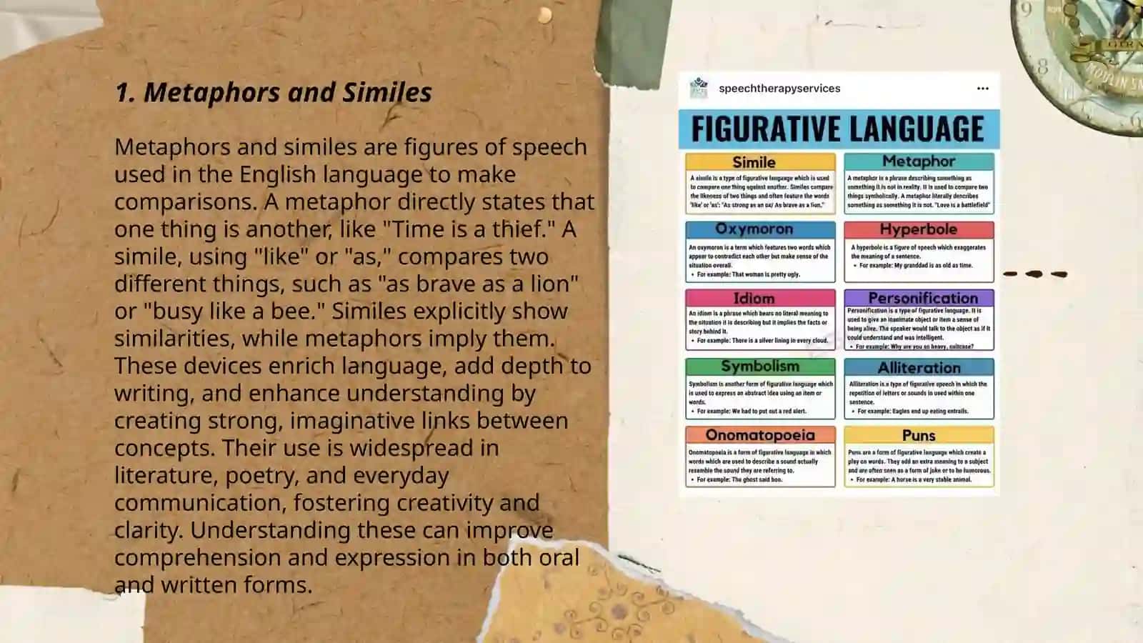 Knowledge of Figurative Language 3