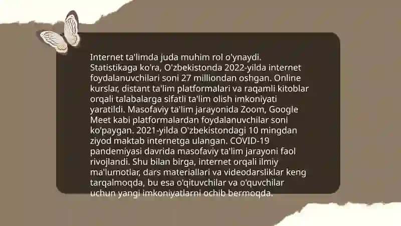 Internet va uning ta'limdagi roli 3