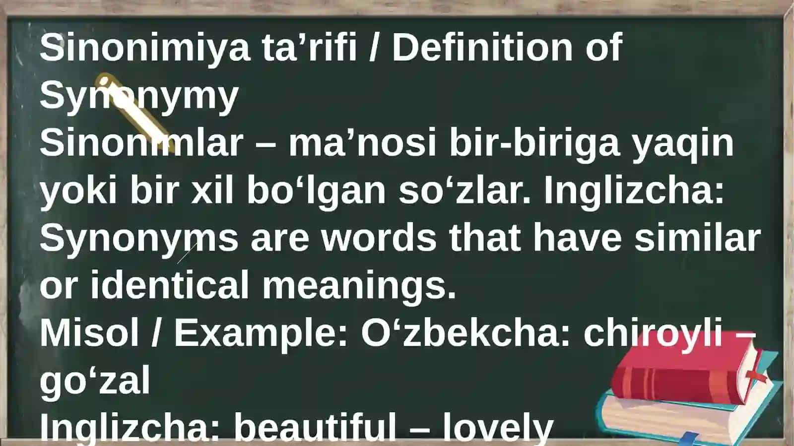 Qiyosiy tilshunoslikda sinonimiya va antonimiya masalasi 3