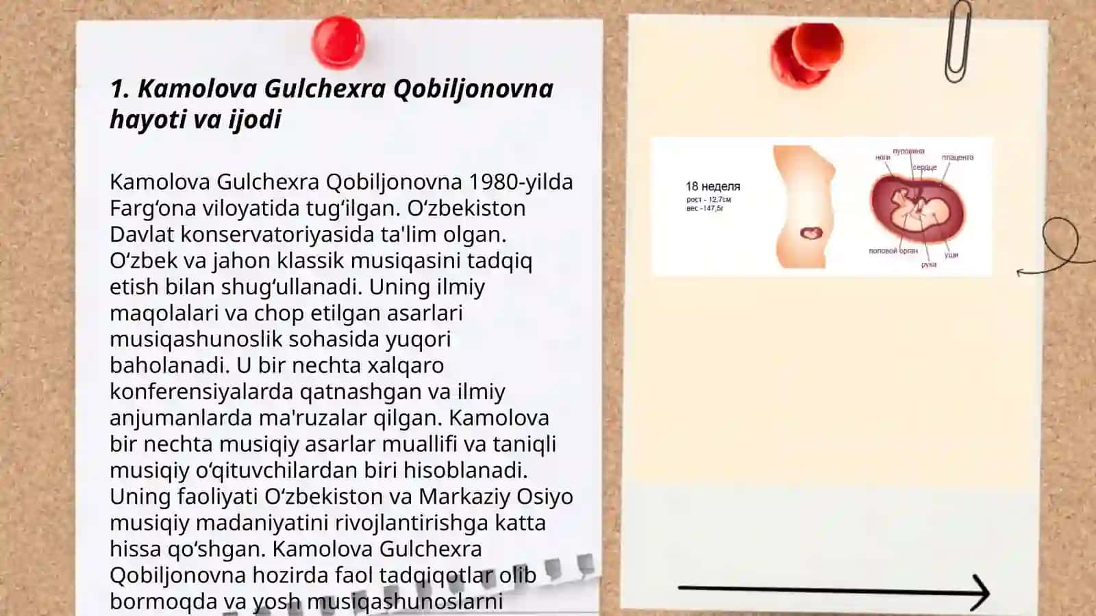 Kamolova Gulchexra Qobiljonovna hayoti va ijodi 3