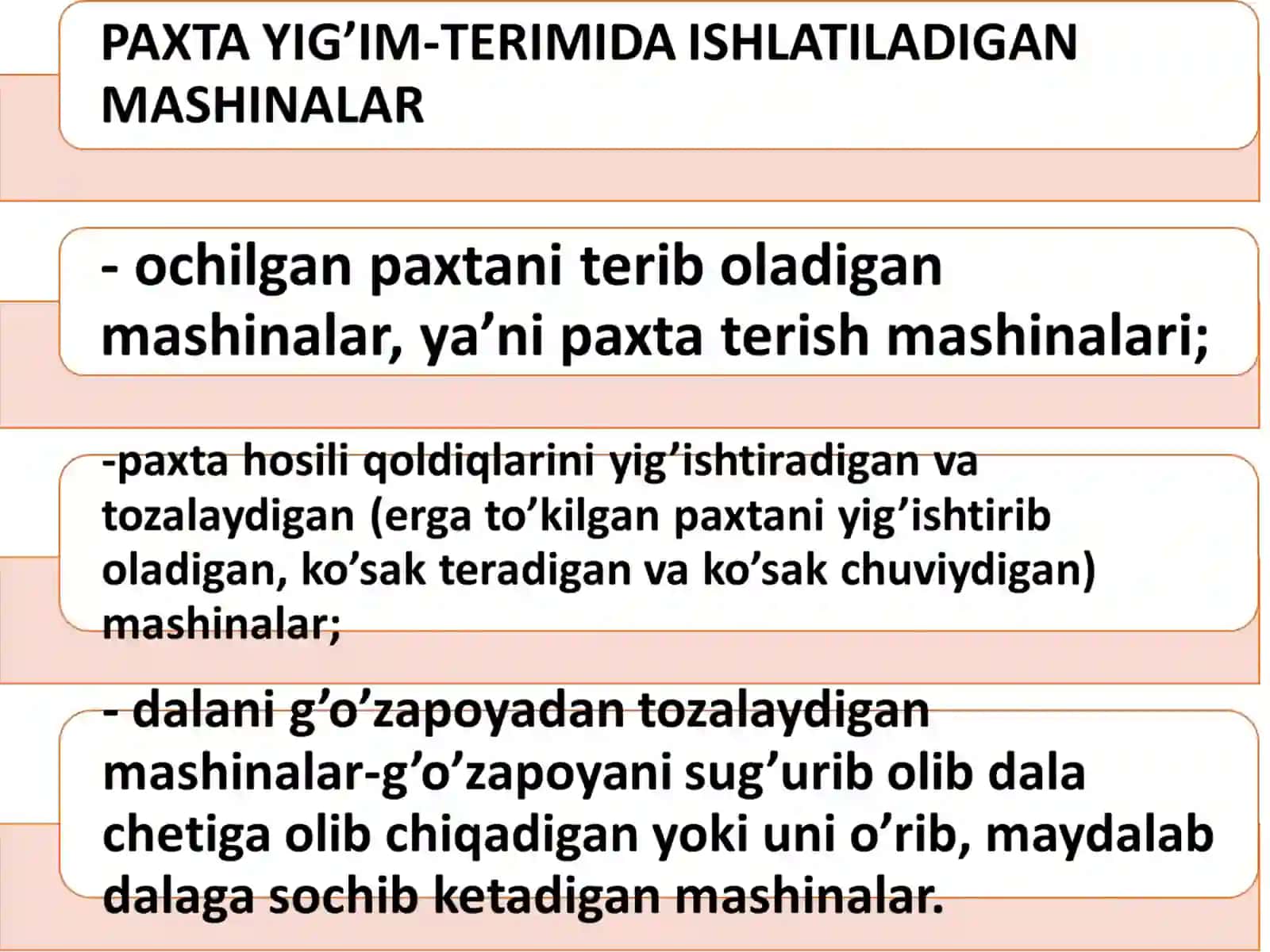 PAXTA TERISH MASHINALARI 3
