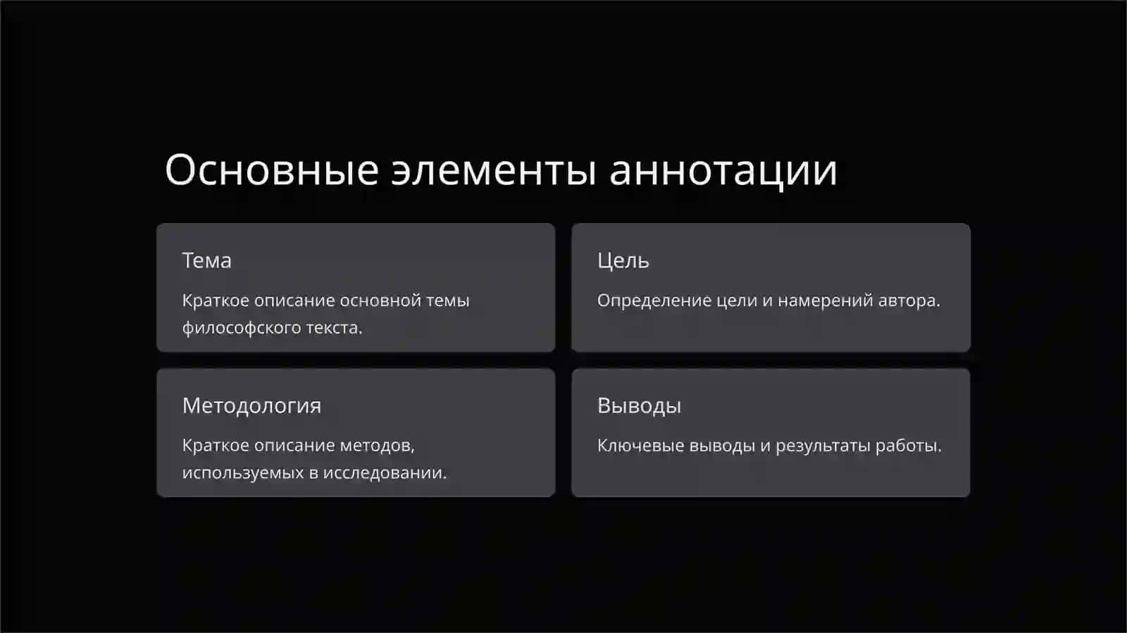 Аннотация философии 3