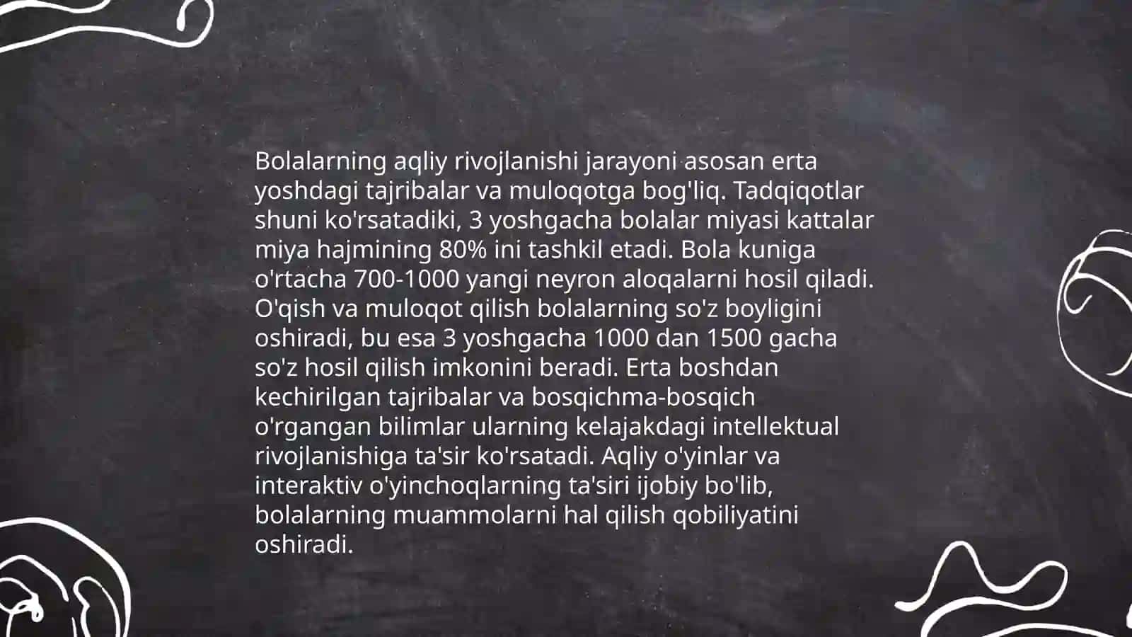 Bolalarning psixalogik rivojlanish qobilyatlarini oʻrganish 3
