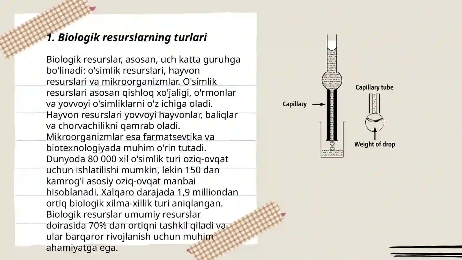 Biologik resurslar va ulardan foydalanish usullari 3