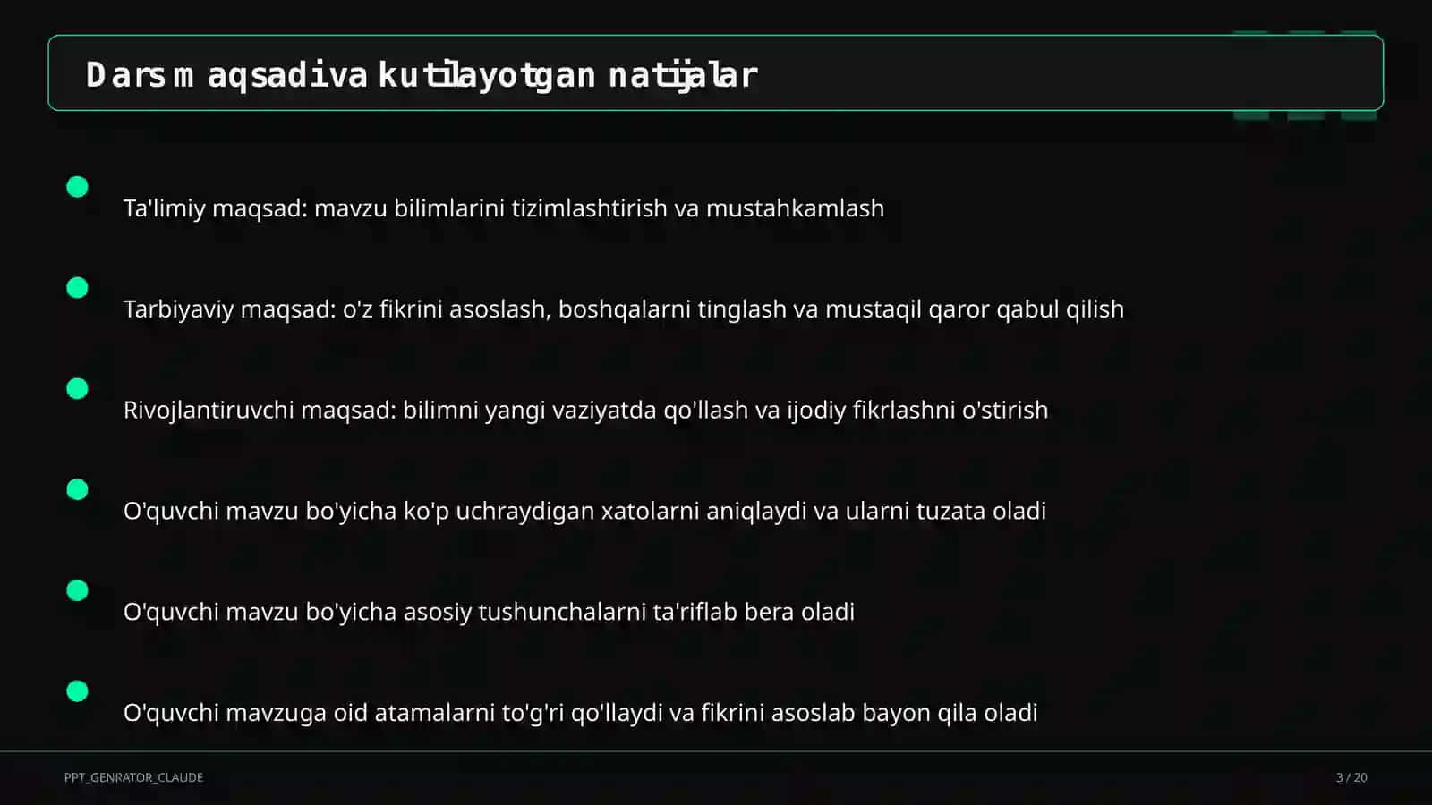 Geografiya (5-11) — metodik birlashma uchun 3