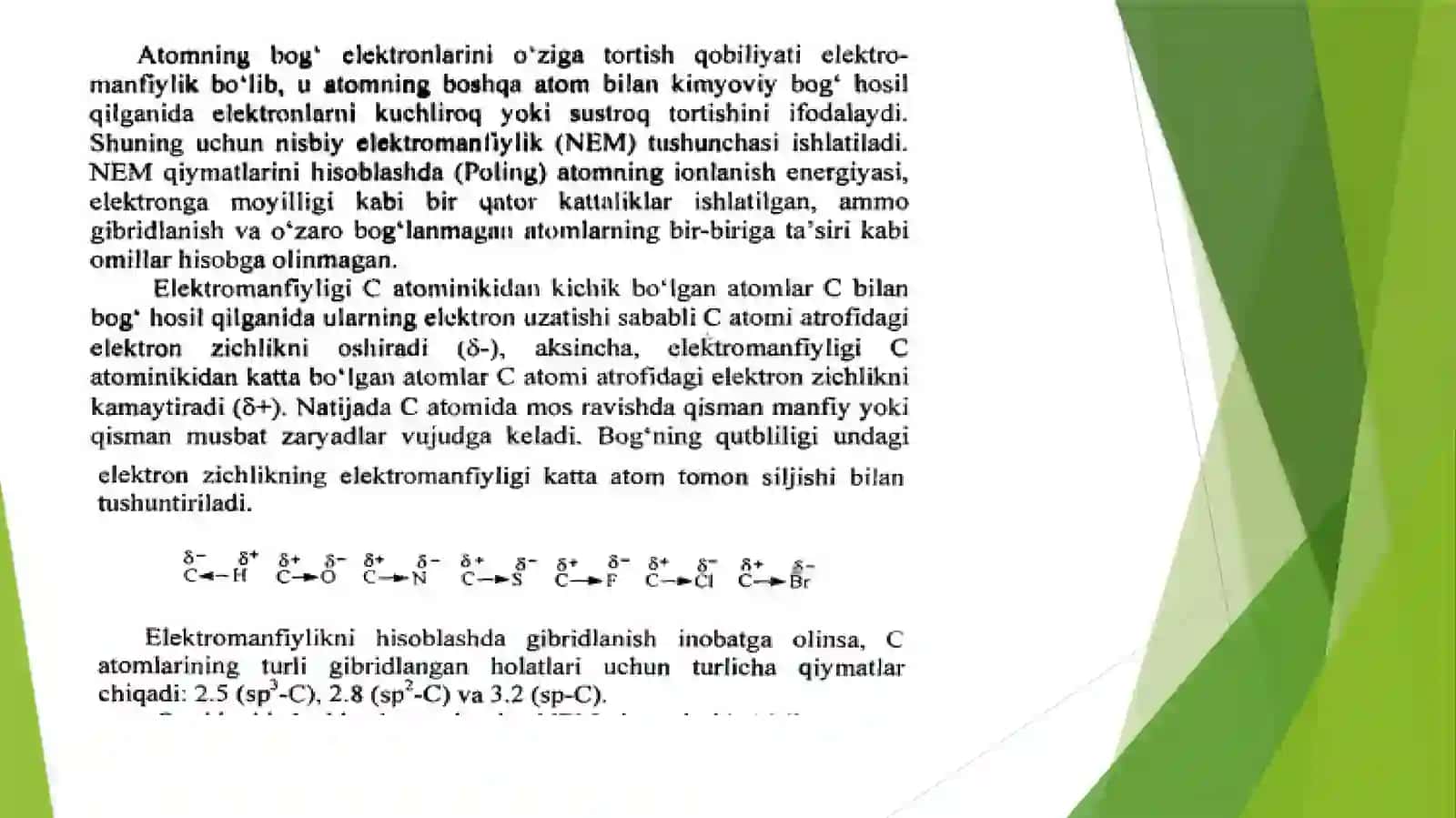 Kimyoviy bog' tabiatini kvant-mexanik nuqtai nazardan tushuntirish 3