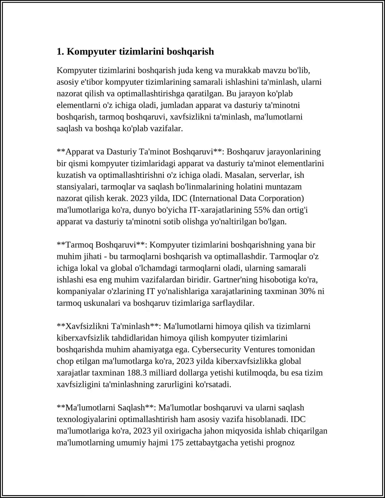 TEXNIK TIZIMLARDA AXBOROT TEXNOLOGIYALARI 3