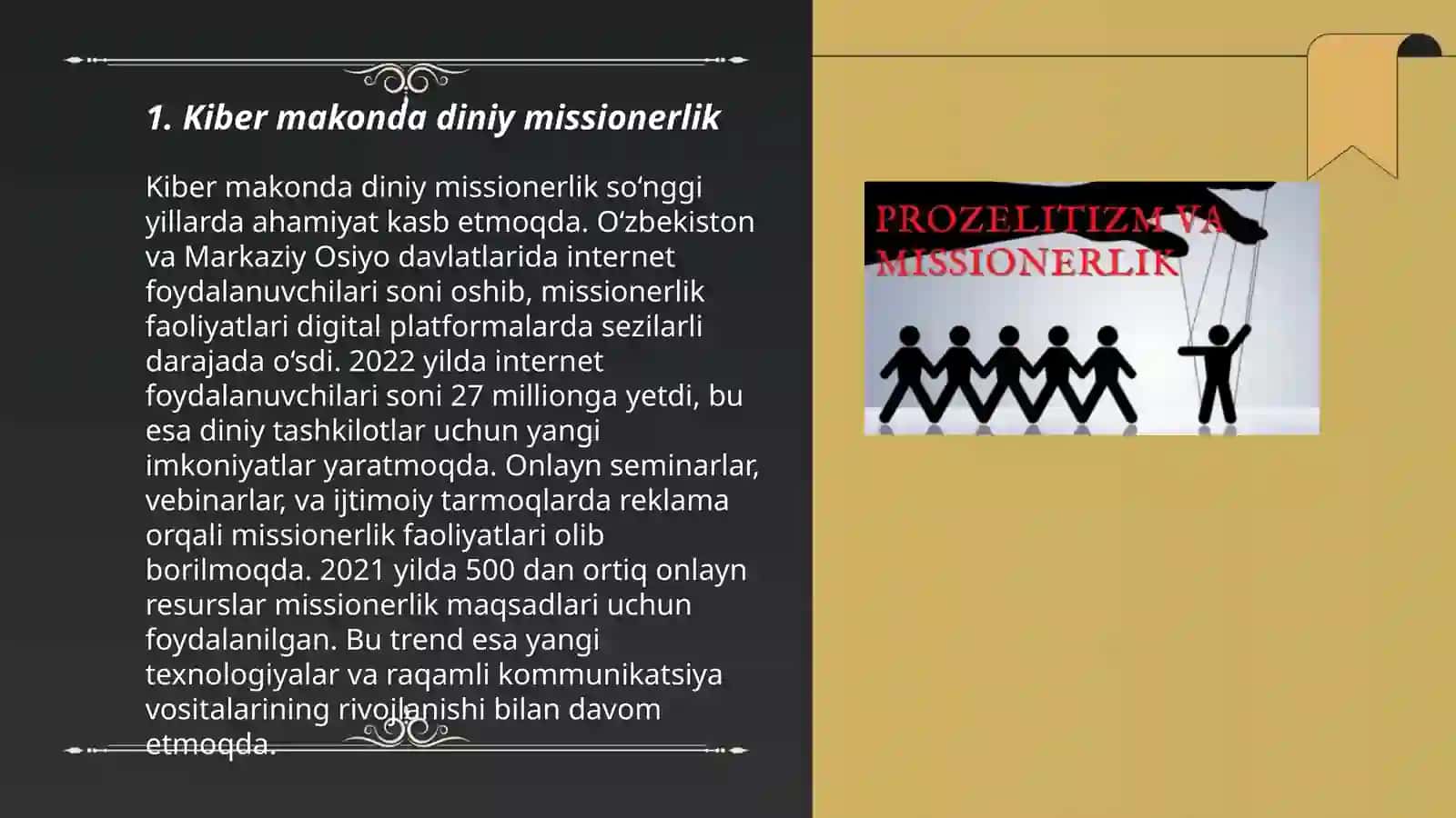Kiber makonda diniy missionerlik 3
