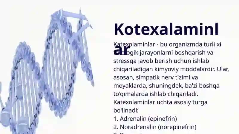 Katexolaminlar va Glyukokortikoidlarning Uglevodlar Almashunuviga Tasiri 3